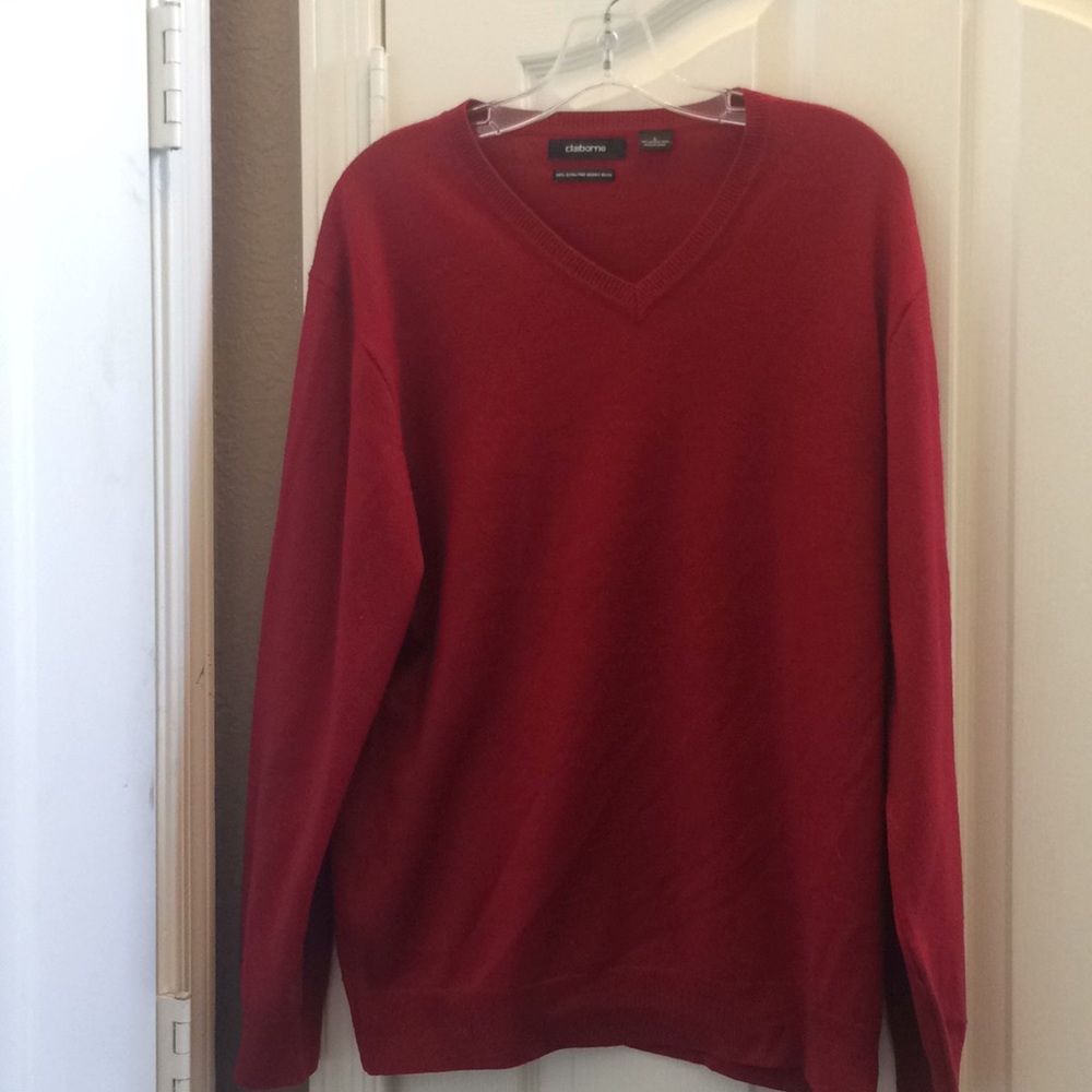 FINAL MARKDOWN Men’s Claiborne wool sweater large